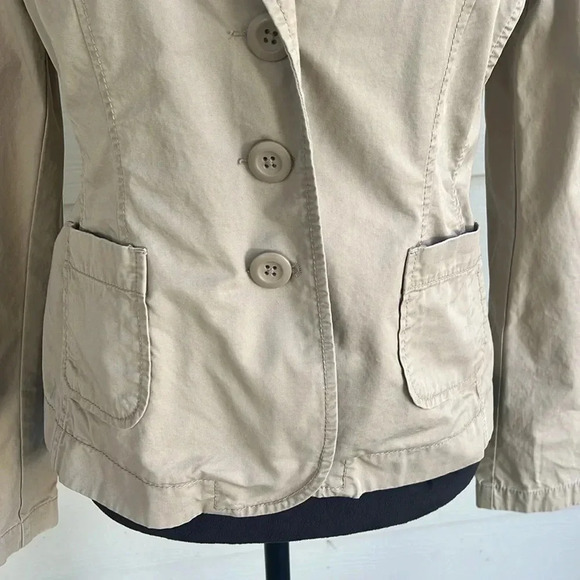 Vintage Old Navy Tan Khaki Blazer Size M - Picture 5 of 12